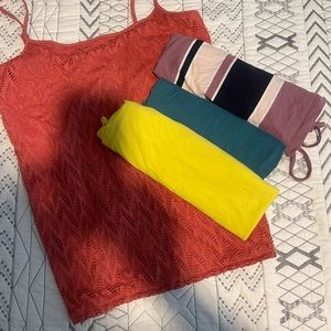 Loft camis 2 medium and 2 large